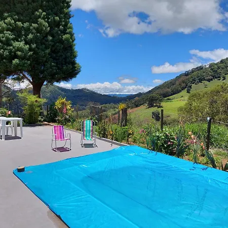 Casa Aconchegante Na Roca C/ Piscina/Churrasqueira Goncalves Exterior photo